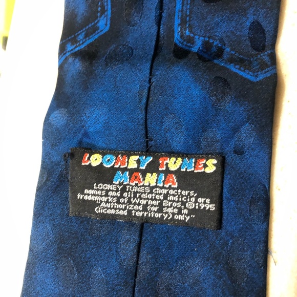 Looney Tunes Mania vintage tie 1995 - Picture 5 of 5